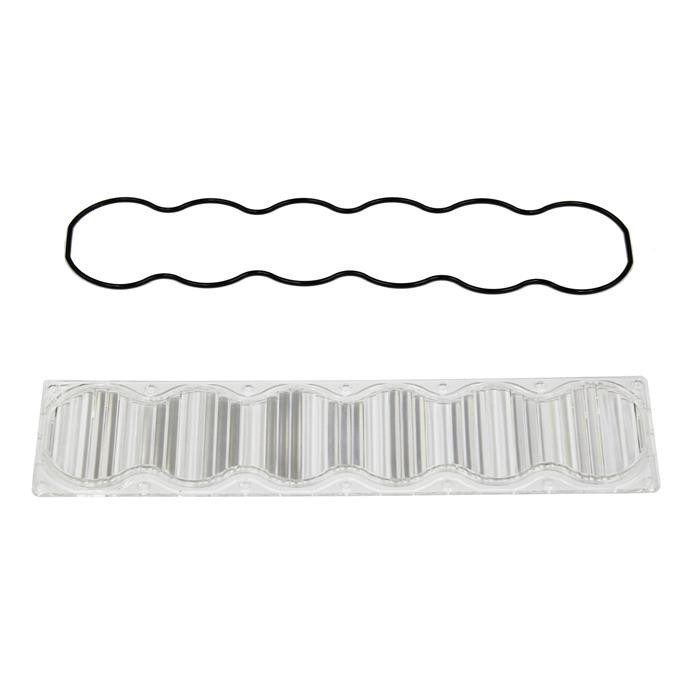 OnX6 Light Bar Lens Kit (10 Inch; Wide Cornering; Clear) — primary image