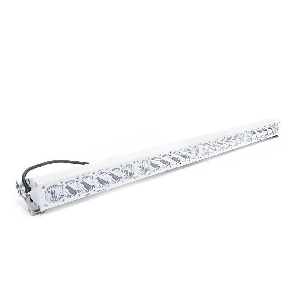 OnX6+ White Straight LED Light Bar (40 Inch; Driving/Combo; Clear) — application image