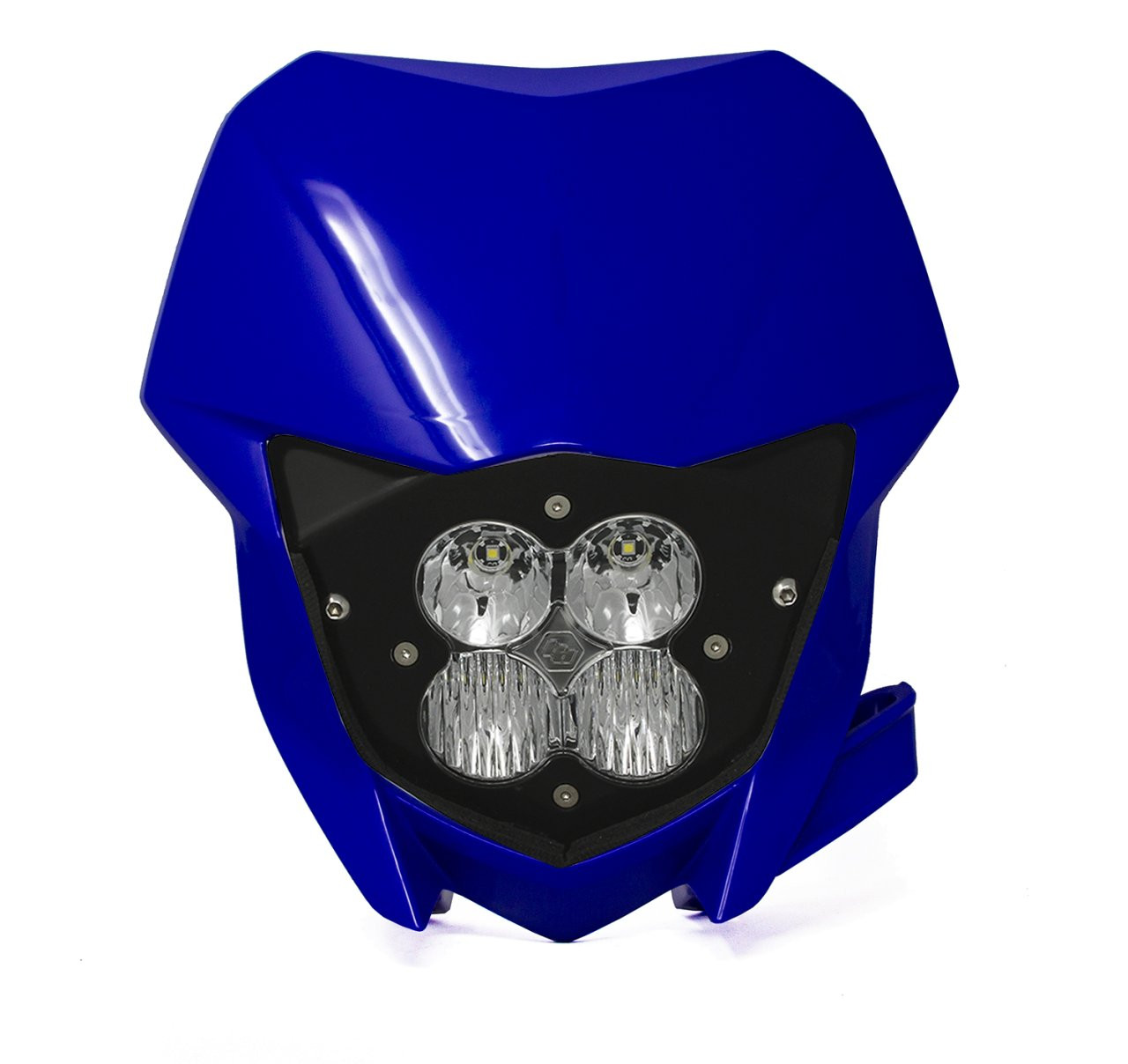 XL Sport Headlight Kit w/ Shell - '21-24 YZ250FX/YZ450FX (Driving/Combo; Clear) — primary image