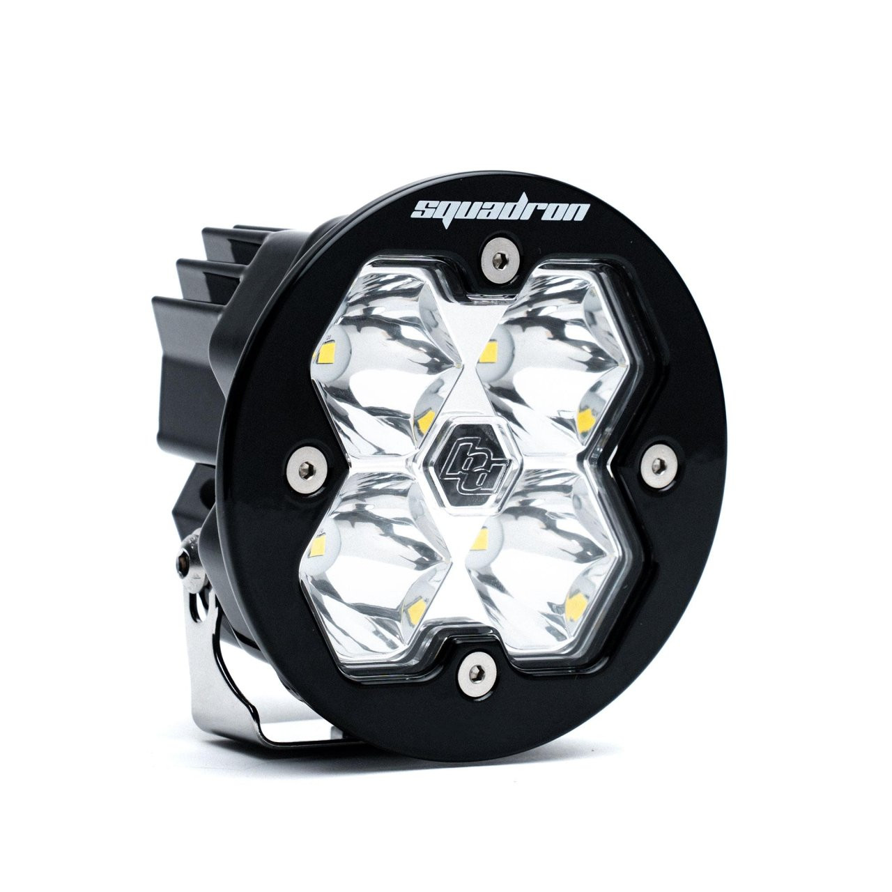 Squadron-R 2.0 Sport Black LED Auxiliary Light Pod (Spot; Clear) — primary image