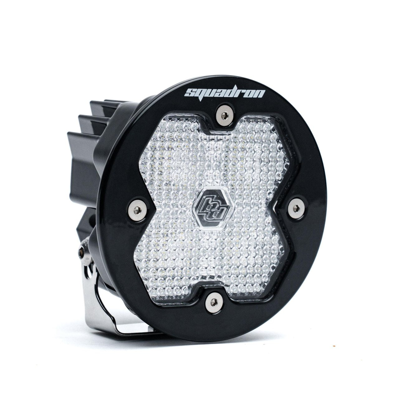 Squadron-R 2.0 Sport Black LED Auxiliary Light Pod (Work/Scene; Clear) — primary image