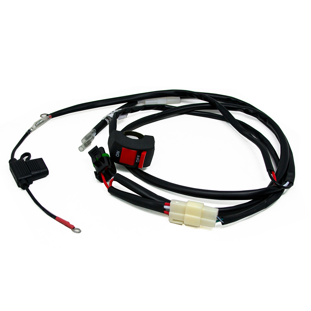 Motorcycle Wiring Harness w/ Switch — primary image