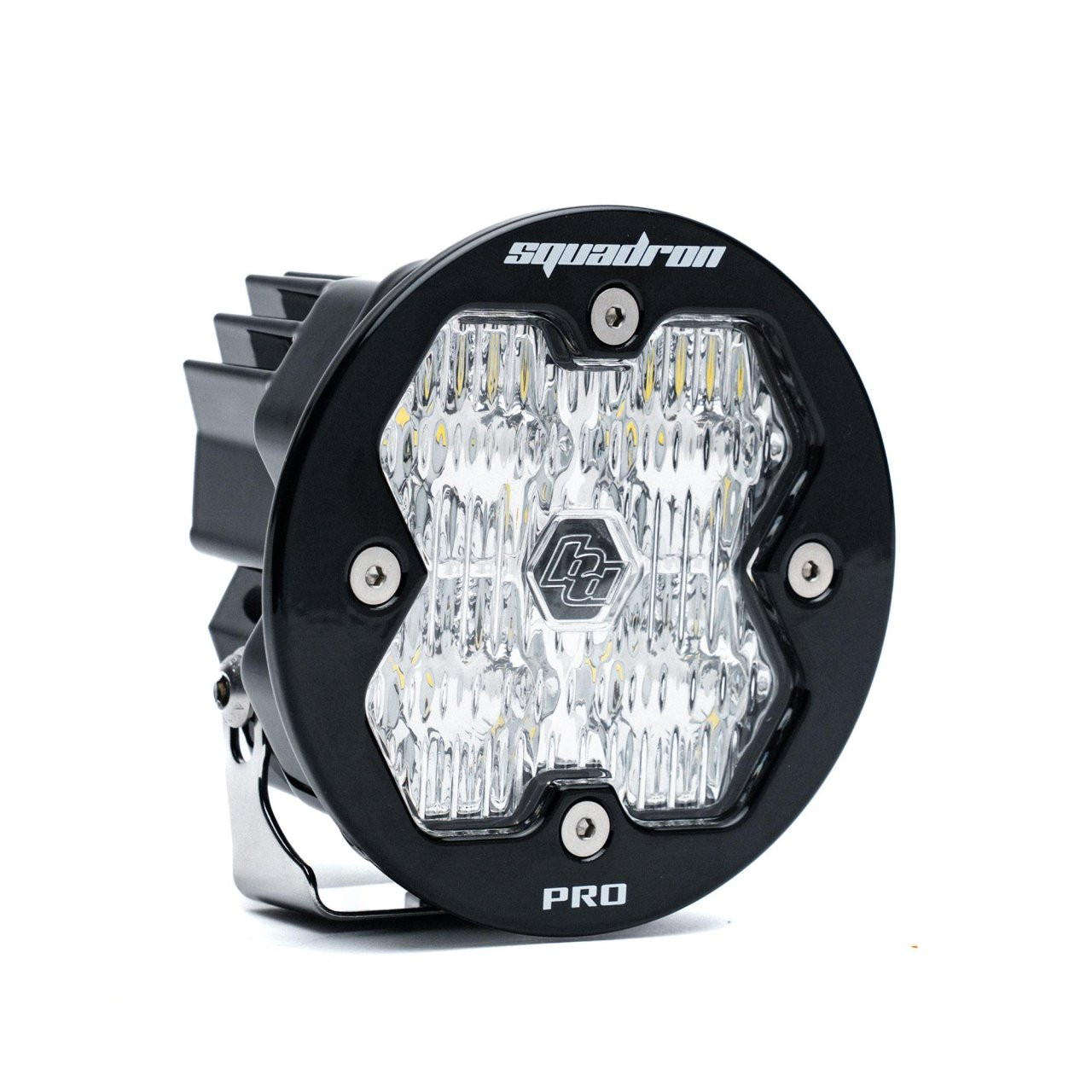 Squadron-R 2.0 Pro Black LED Auxiliary Light Pod (Wide Cornering; Clear) — primary image