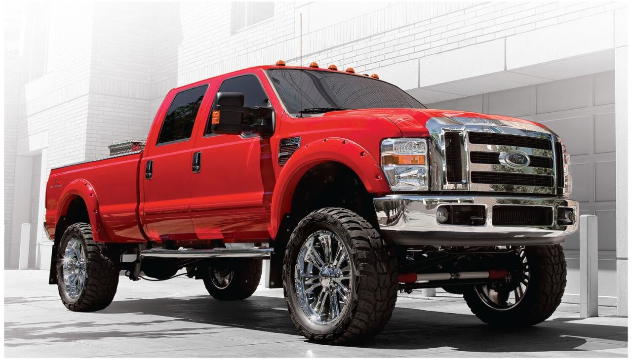 Fender Flares Pocket-Style 4PC Set (2802917) — side view