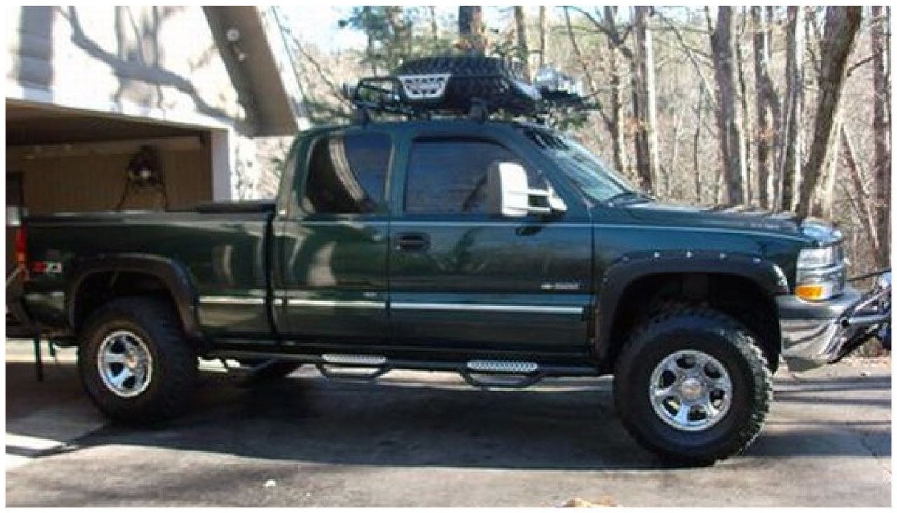 Fender Flares Pocket-Style 4PC Set (2804917) — side view