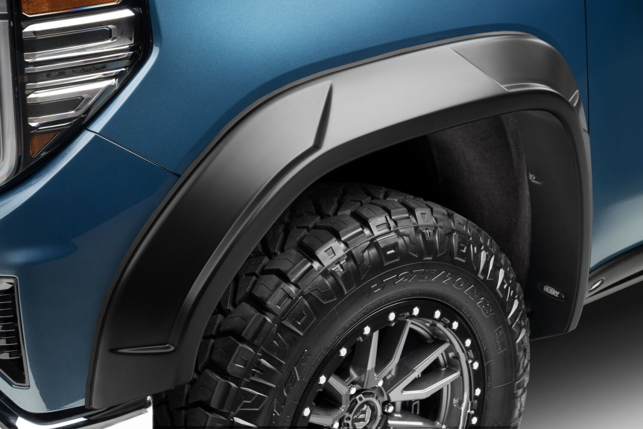 Husky Liners DRT Fender Flares Black Smooth Finish 4-Piece Set (2804946) — application image