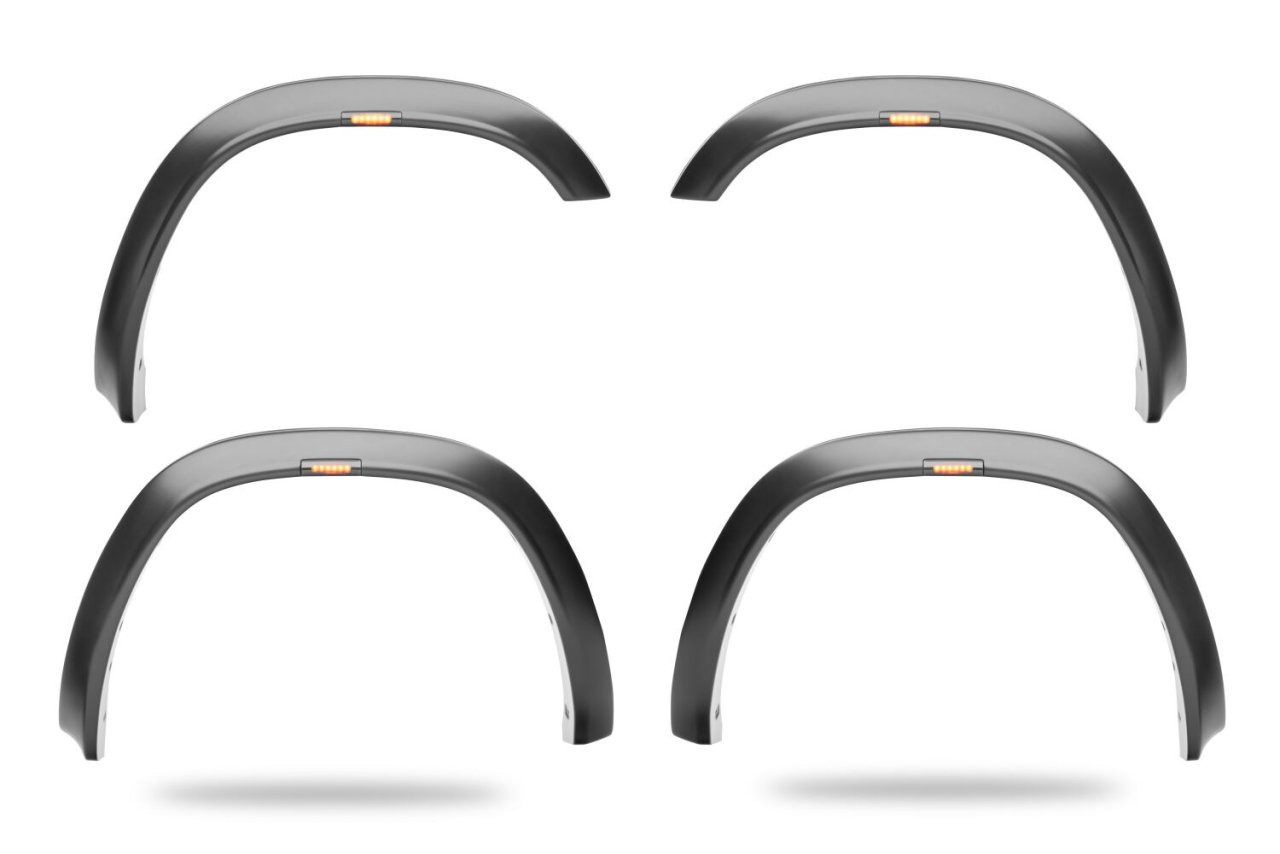 Husky RVL Fender Flares 4PC Set (2805942) — angled view