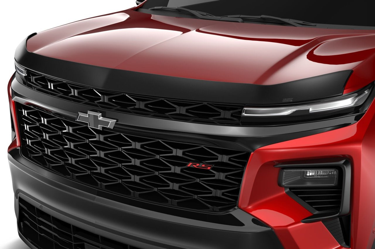 Husky Liner Hood Shield Smoke — primary image