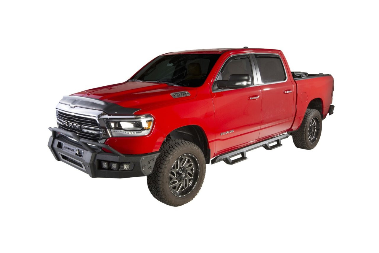 Husky Liners 2830163 Aeroskin II Low Profile Hood Protector Matte Black 2019-2025 Dodge Ram 1500 Does Not Fit Rebel or TRX Models — primary image