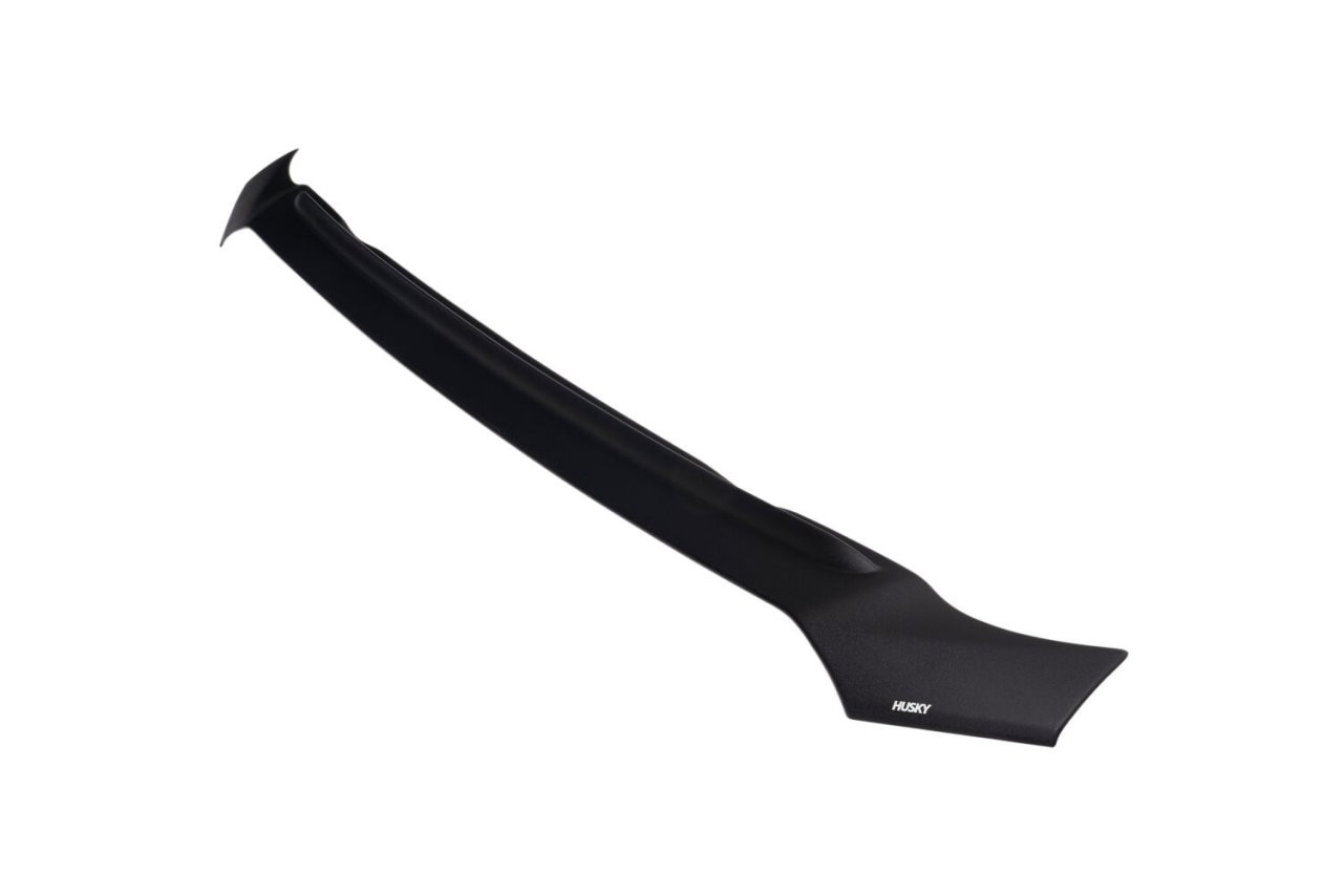 Husky Liners 2830032 Aeroskin II Low Profile Hood Protector Matte Black 2005-2020 Nissan Frontier — angled view