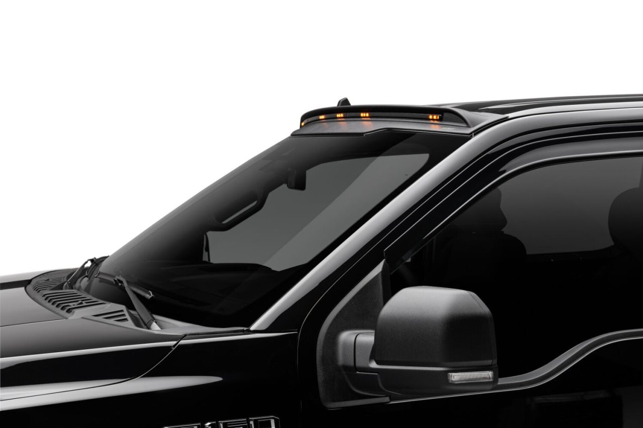 AeroCab Pro Marker Light with continuous LED; Black — primary image