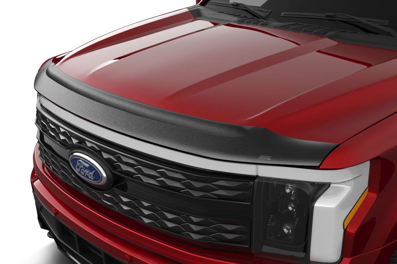 Aeroskin II Hood Protector; Matte Black Low Profile (2830223) — primary image