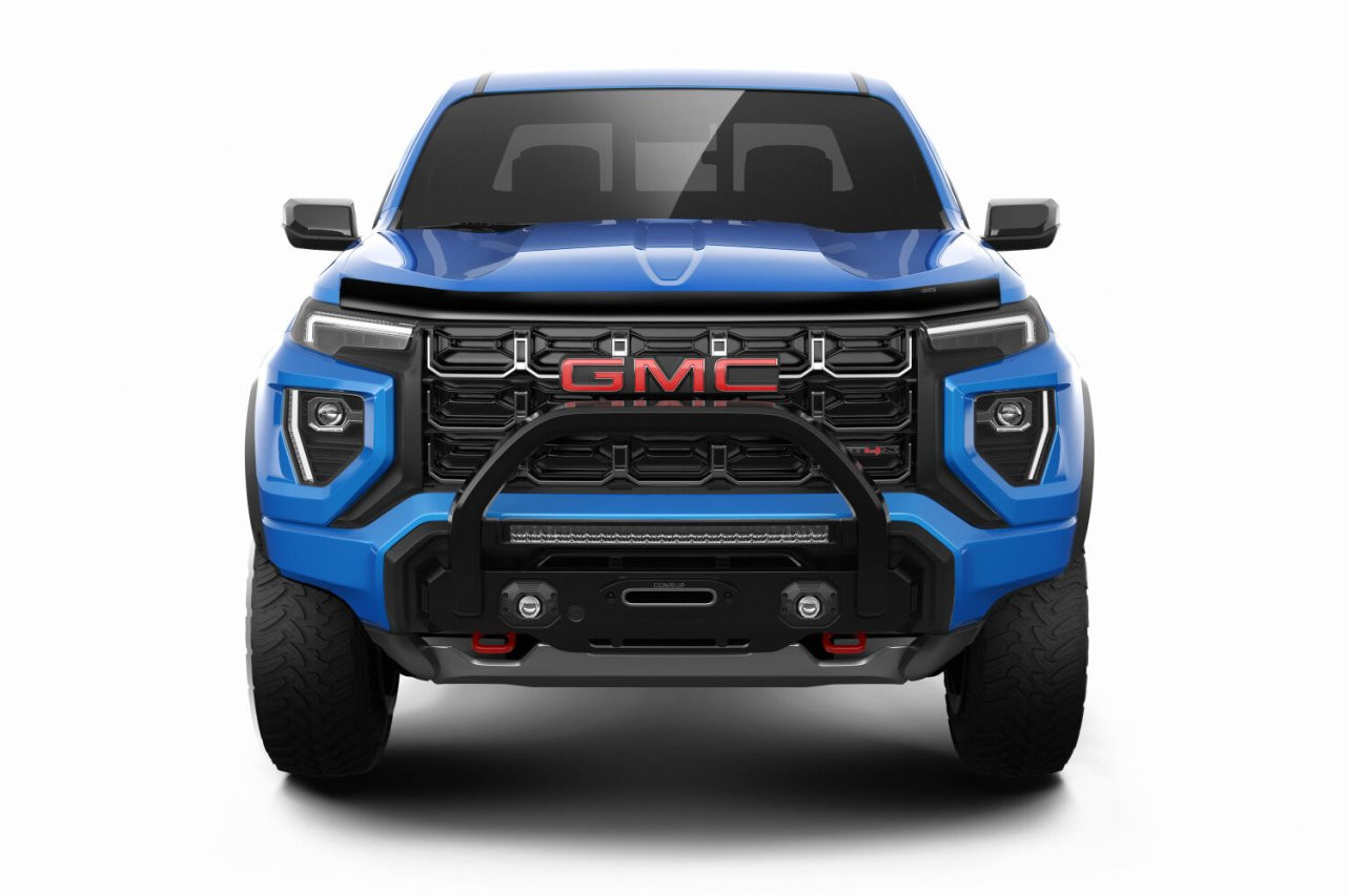 Aeroskin Hood Protector; Smoke (2842214) — installed view