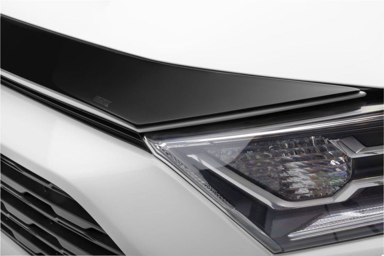 Husky Liners 2842173 Aeroskin Hood Protector Smoke 19-24 Toyota Rav4 — application image