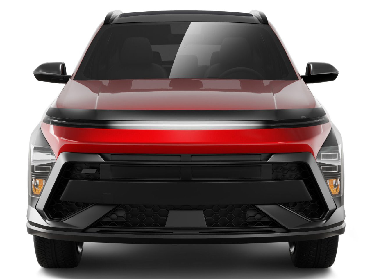 Aeroskin Hood Protector; Smoke (2842252) — installed view