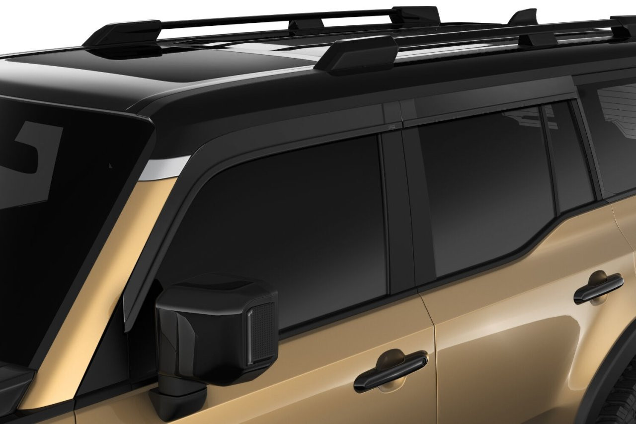 Low Profile Ventvisor Deflector; Smoke; Outside Mount; 4 pc. (2854139) — primary image
