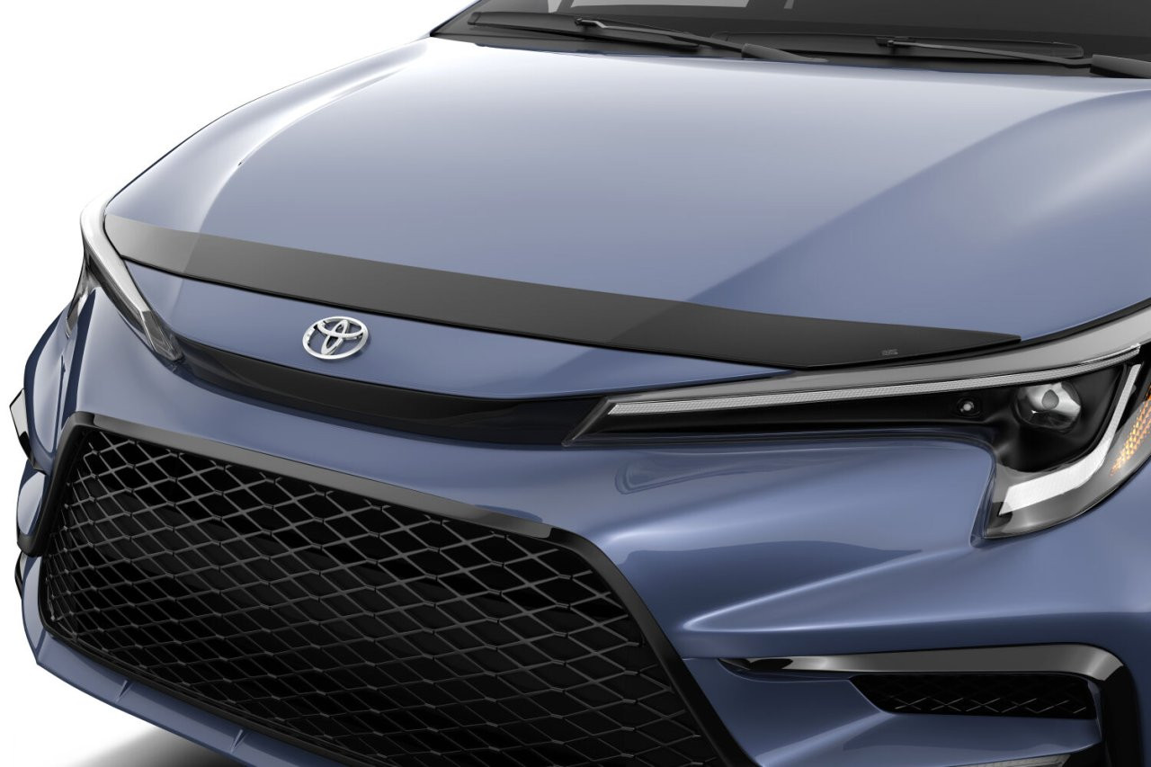 Husky Aeroskin Hood Protector; Smoke — primary image