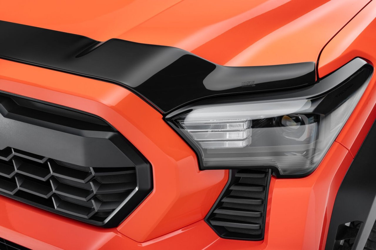 Husky Liners 2842279 Aeroskin Low Profile Hood Protector Smoke 2024-2025 Toyota Tacoma — application image