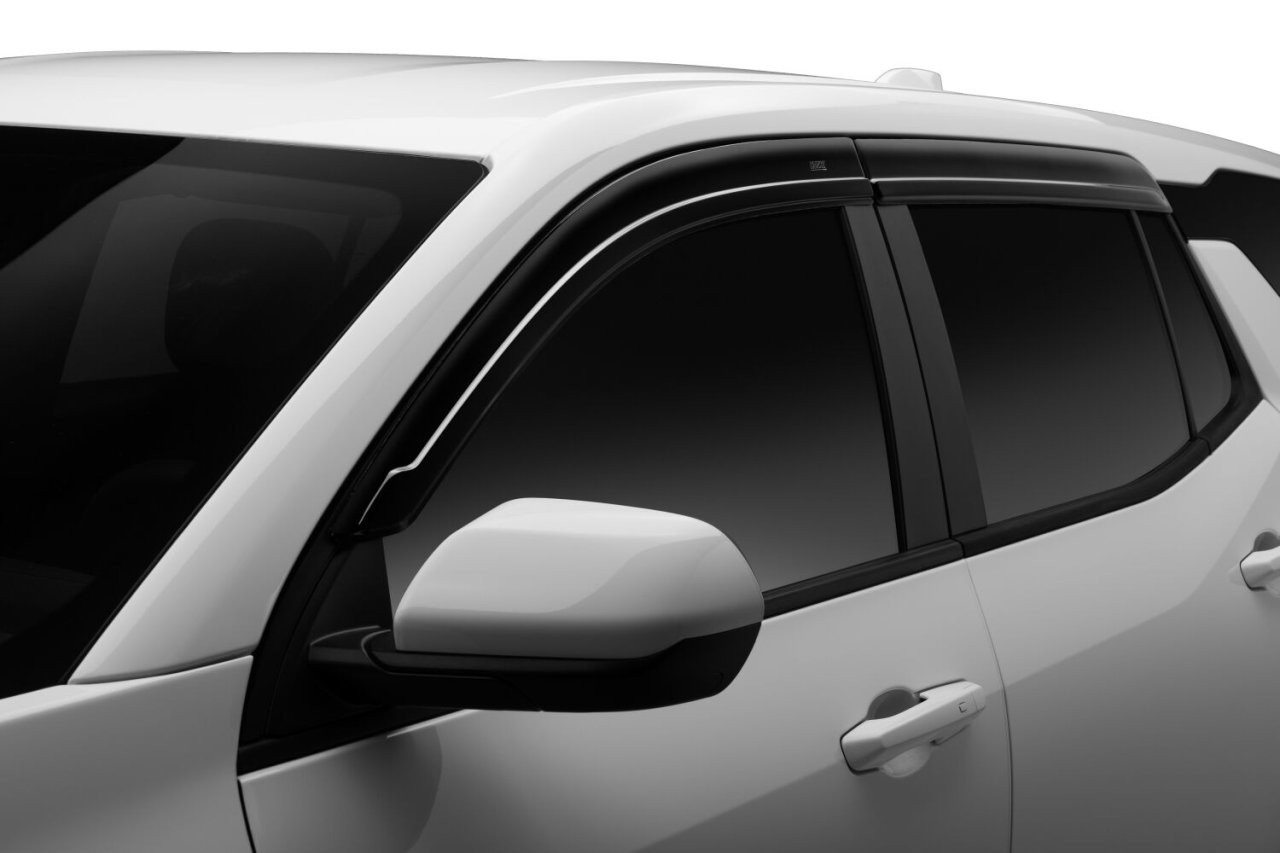 Husky 2854143 Low Profile Ventvisor Deflector; Smoke; Outside Mount; 4 PC Set 2025 Chevrolet Equinox — primary image