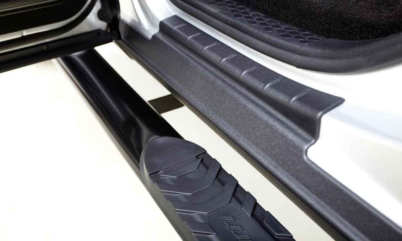 Truck Trail Armor Rocker Panel Kit (2874064) — installed view