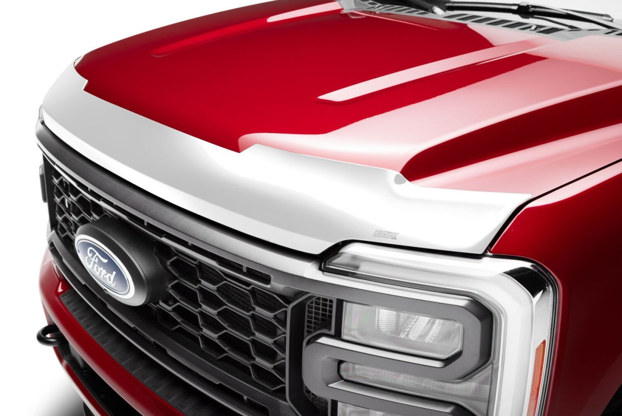 Husky Liners 2892235 Aeroskin Hood Protector Chrome 24-25 Ford F-250/F-350/F-450 SuperDuty — primary image