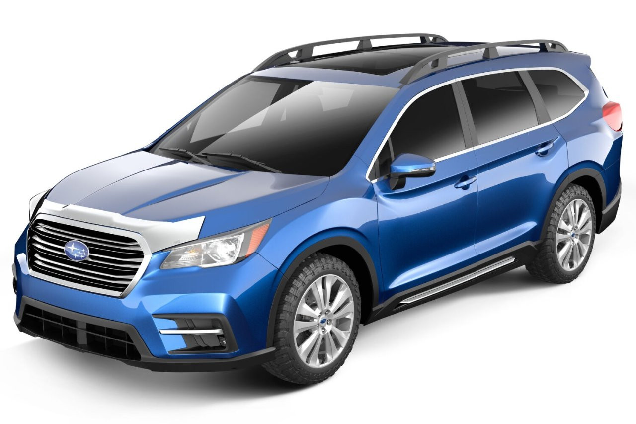 Husky Aeroskin Hood Protector; Chrome — installed view