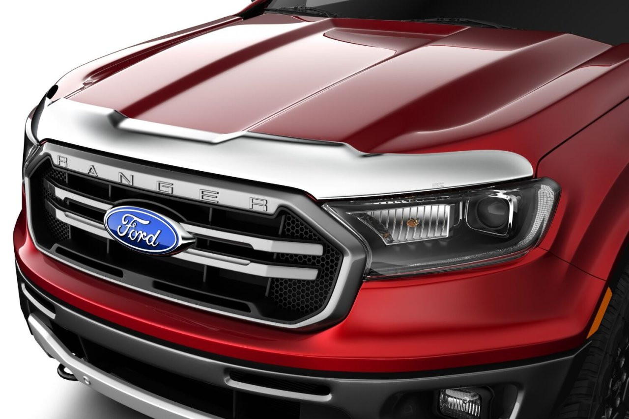 Aeroskin Hood Protector; Chrome (2892266) — primary image