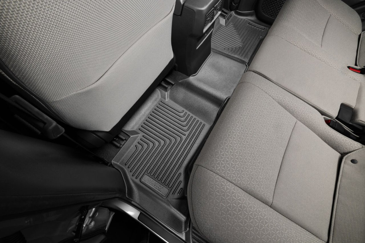 X-act Contour - 2nd Seat Floor Liner (54231) — installed view