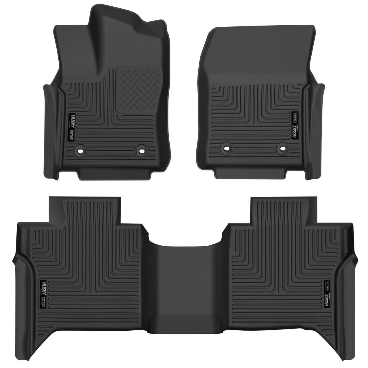 X-act Contour - Front & 2nd Seat Floor Liners (53798) — primary image