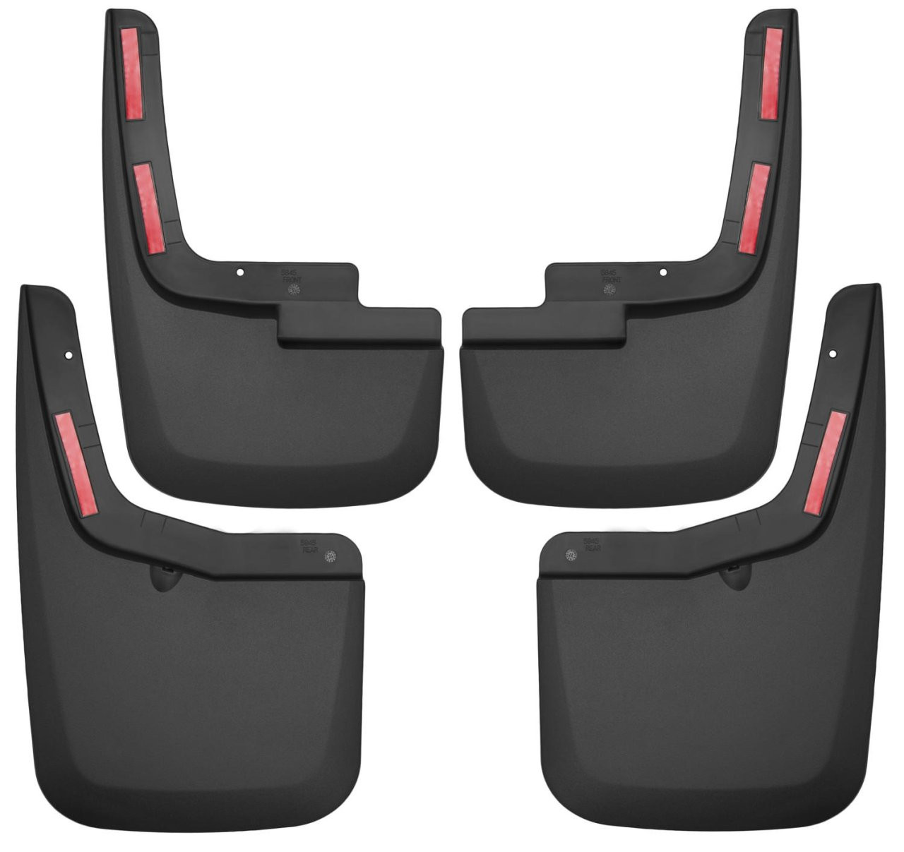 Custom Mud Guards - Front and Rear Mud Guard Set (58456) — primary image