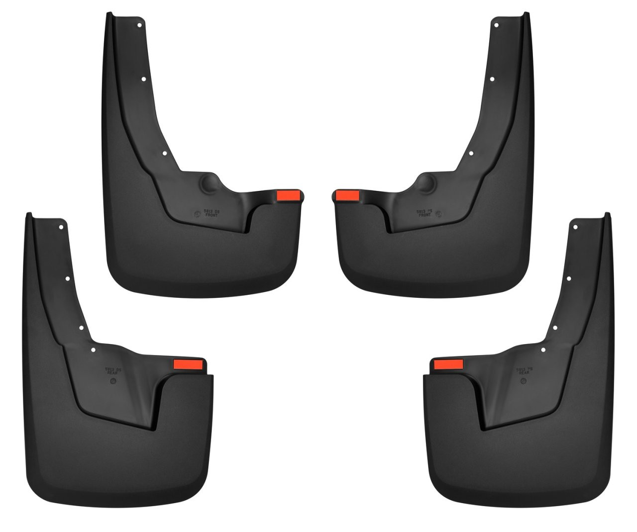 Custom Mud Guards - Front and Rear Mud Guard Set (58136) — primary image