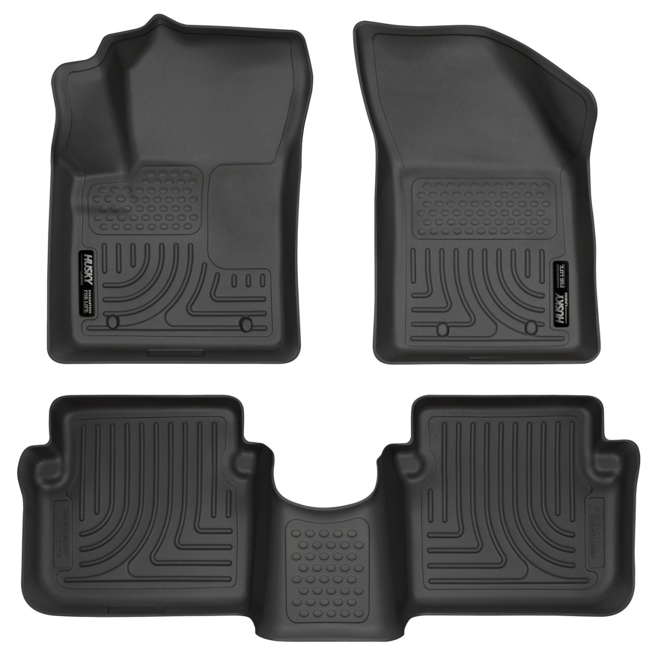 Weatherbeater - Front & 2nd Seat Floor Liners (98091) — primary image