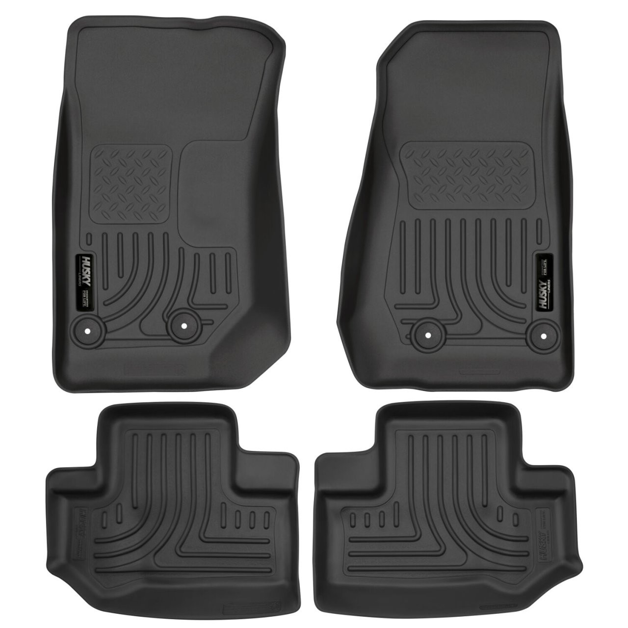 Weatherbeater - Front & 2nd Seat Floor Liners (93951) — primary image