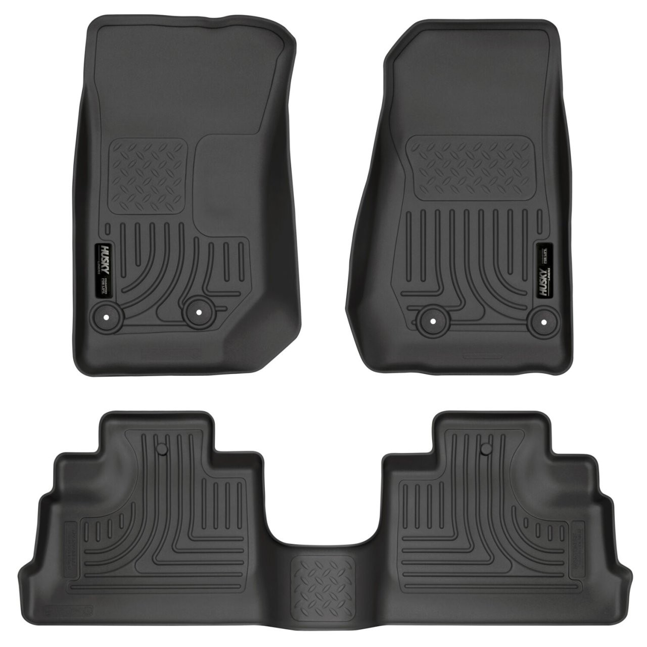 Weatherbeater - Front & 2nd Seat Floor Liners (93971) — primary image