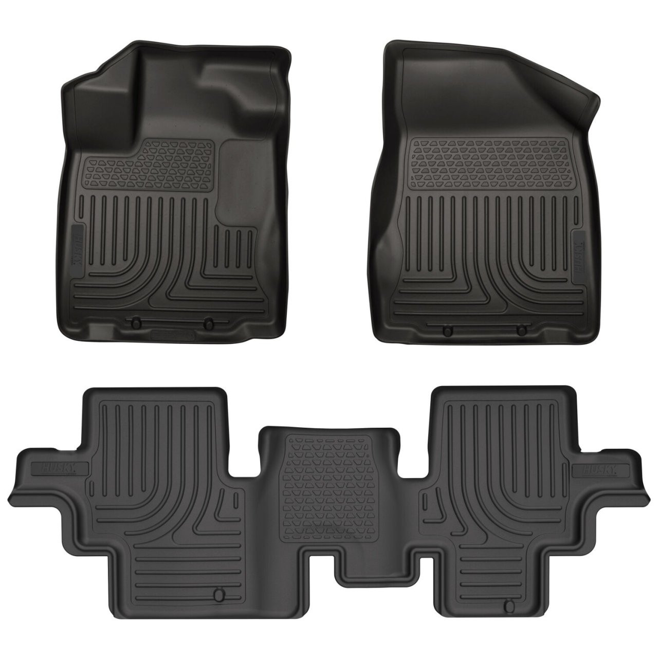 Weatherbeater - Front & 2nd Seat Floor Liners (93791) — primary image