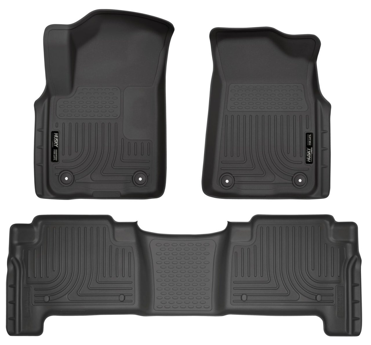 Weatherbeater - Front & 2nd Seat Floor Liners (95671) — primary image