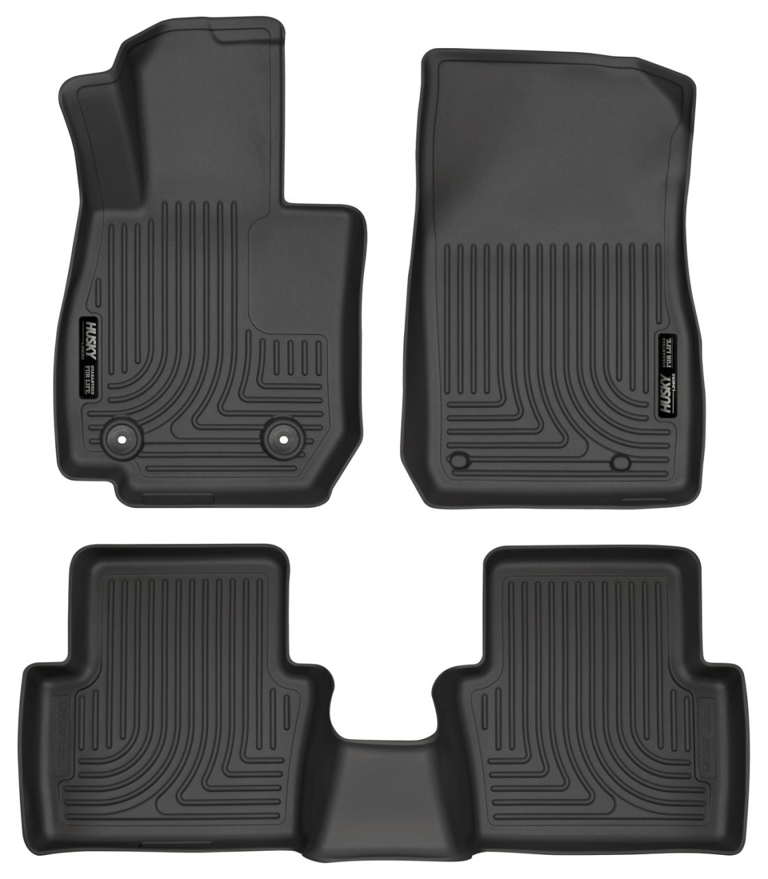 Weatherbeater - Front & 2nd Seat Floor Liners (96701) — primary image