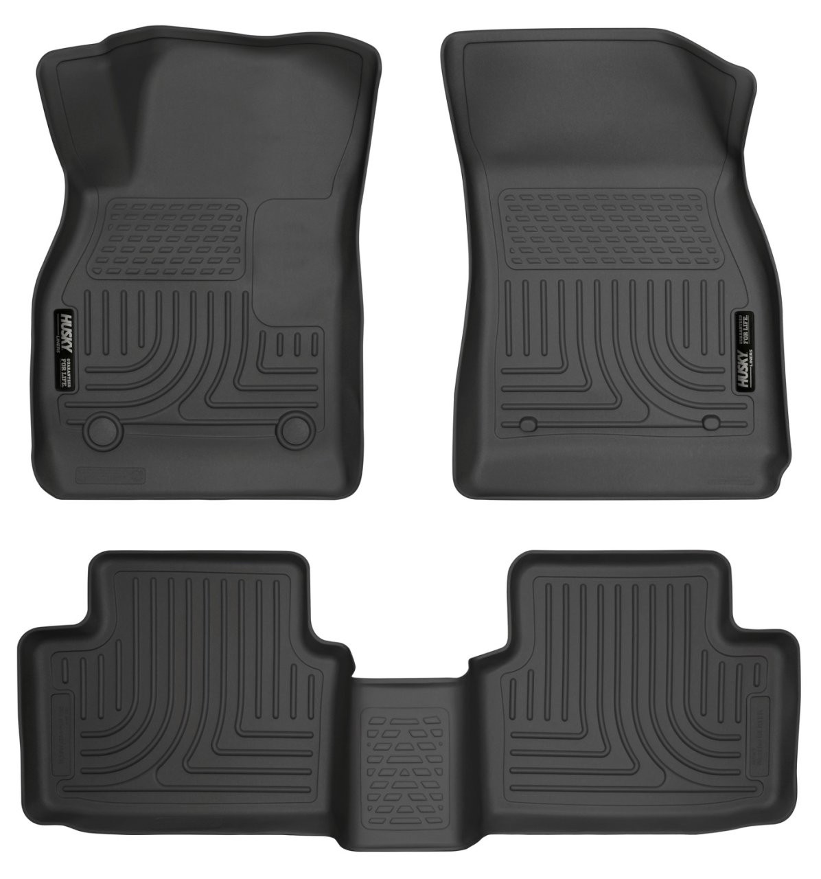 Weatherbeater - Front & 2nd Seat Floor Liners (98191) — primary image
