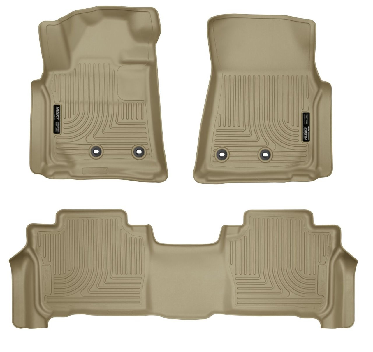 Weatherbeater - Front & 2nd Seat Floor Liners (96093HUL) — primary image