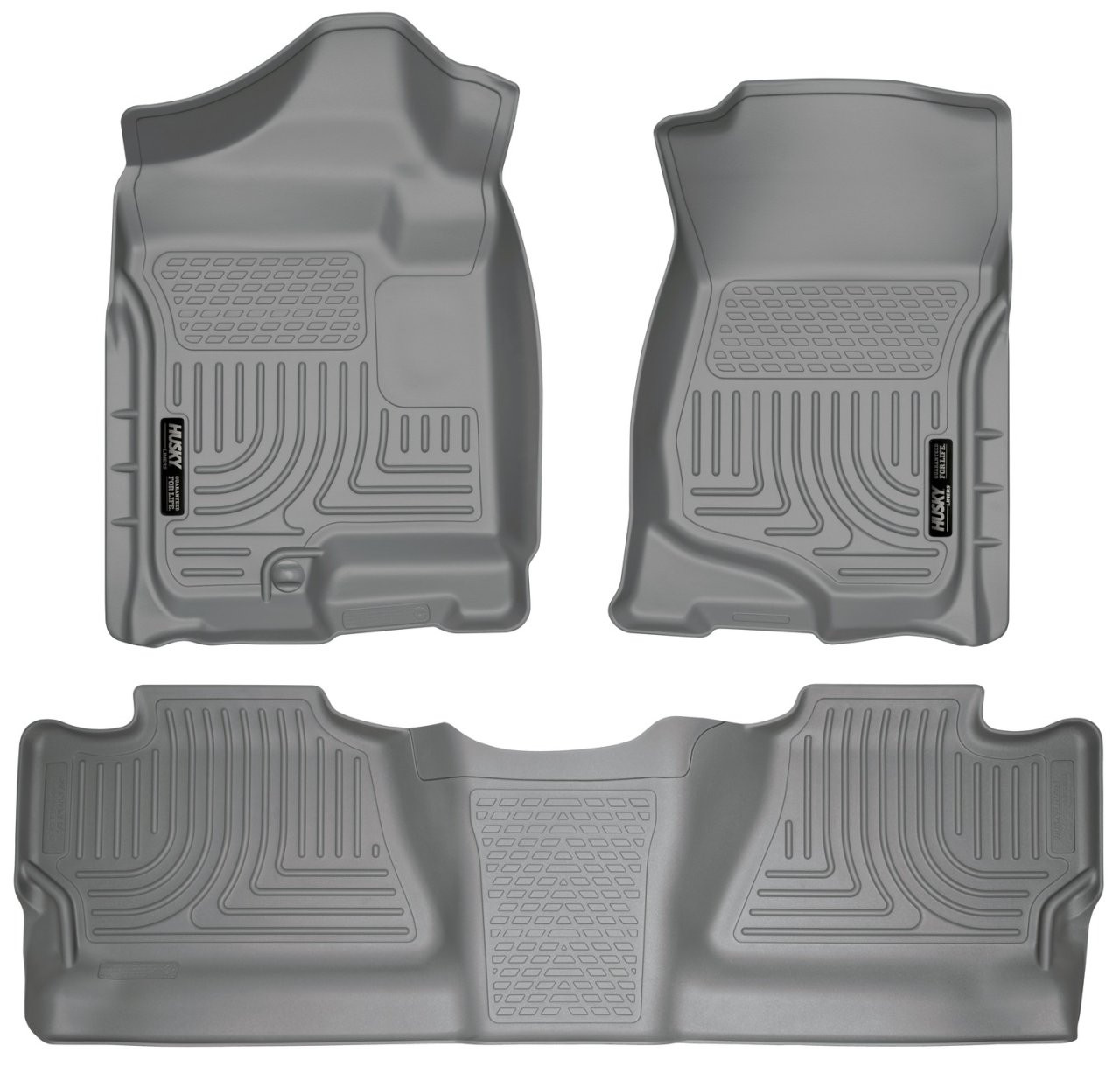 Weatherbeater - Front & 2nd Seat Floor Liners (Footwell Coverage) (98202) — primary image