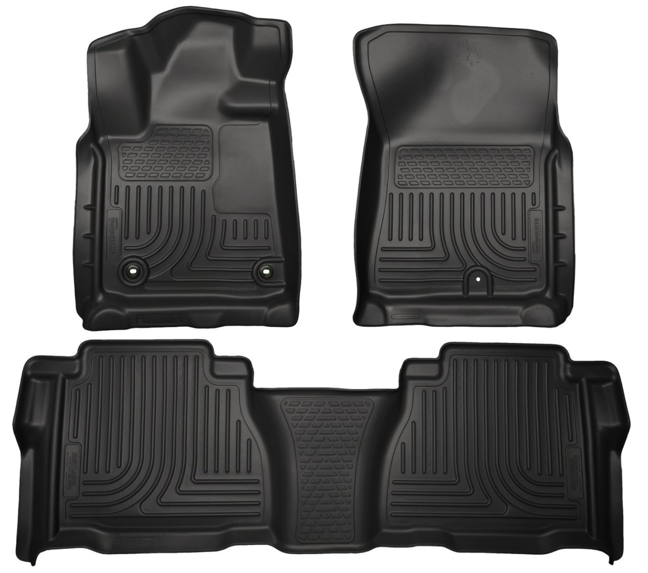 Weatherbeater - Front & 2nd Seat Floor Liners (Footwell Coverage) (99591) — primary image