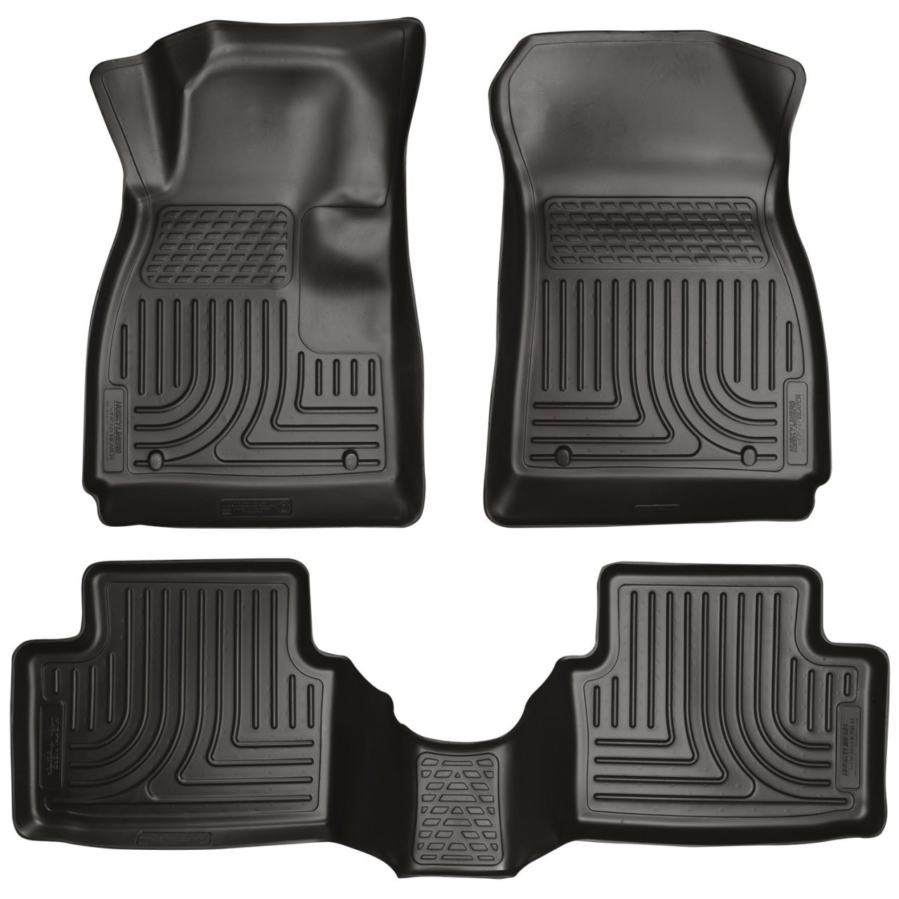 Weatherbeater - Front & 2nd Seat Floor Liners (98291) — primary image