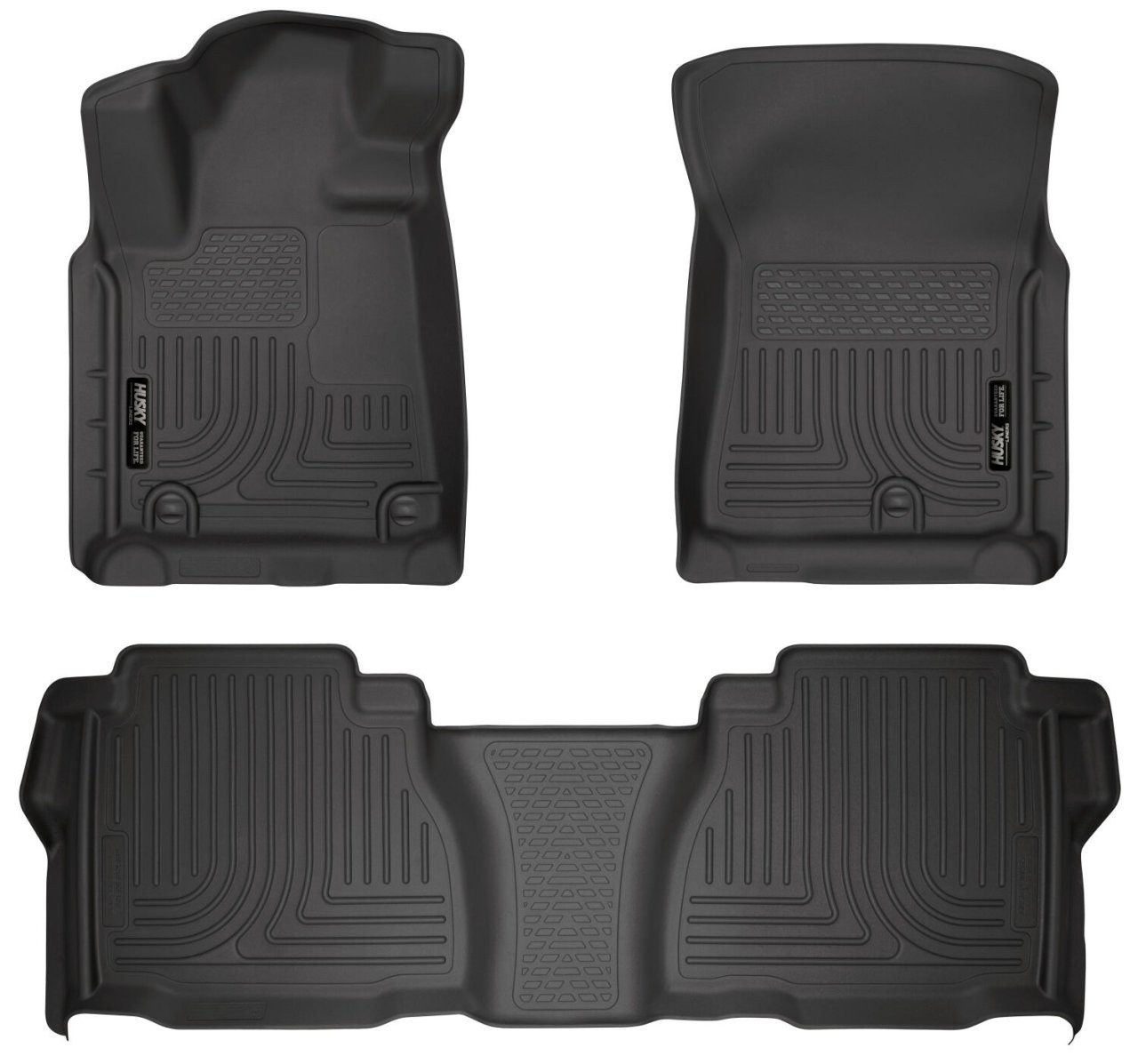 Weatherbeater - Front & 2nd Seat Floor Liners (Footwell Coverage) (98581) — primary image