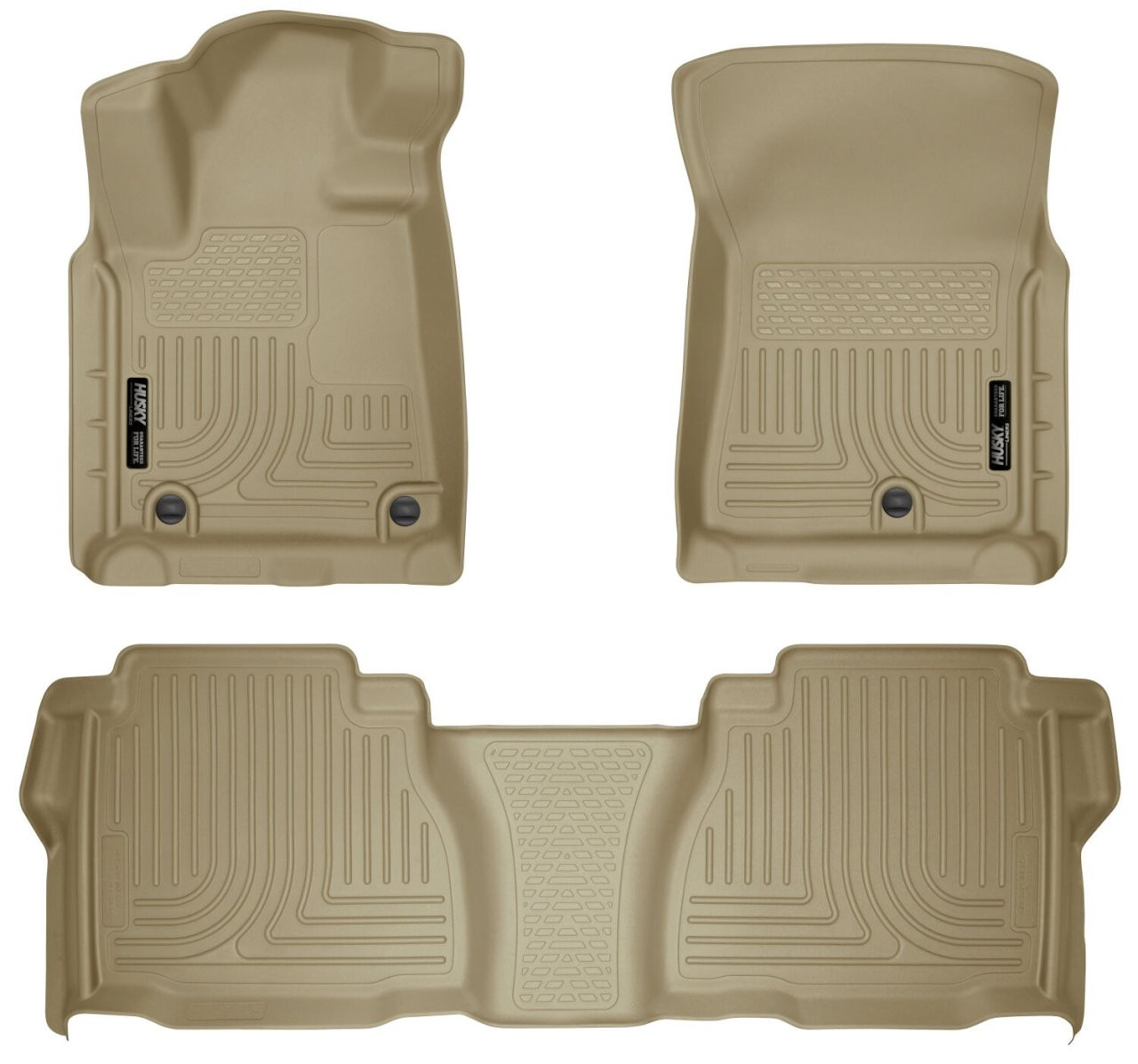 Weatherbeater - Front & 2nd Seat Floor Liners (Footwell Coverage) (98583) — primary image