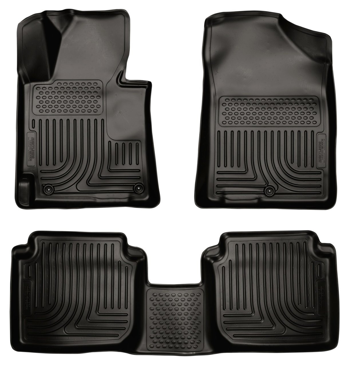 Weatherbeater - Front & 2nd Seat Floor Liners (98891) — primary image