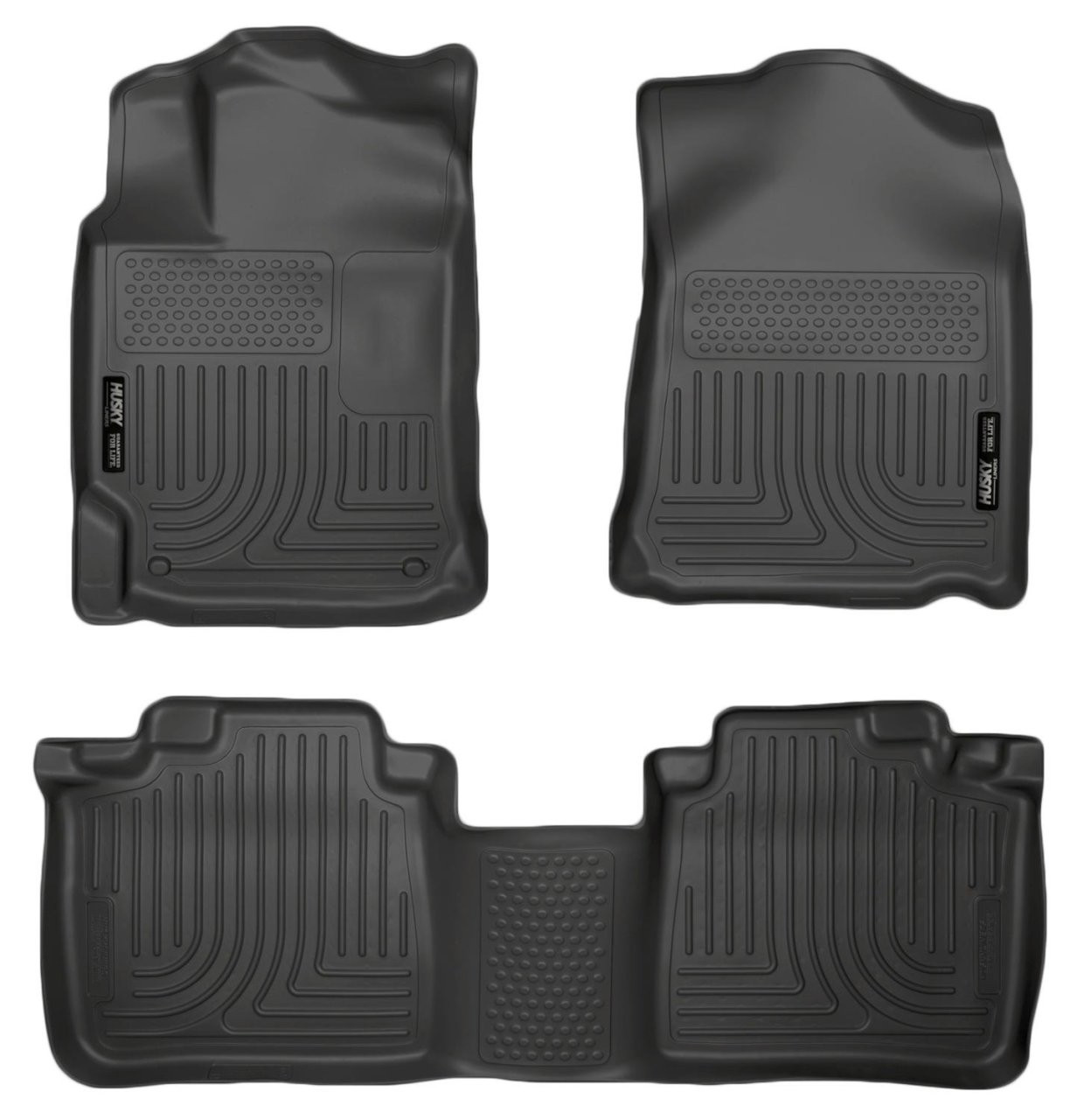 Weatherbeater - Front & 2nd Seat Floor Liners (99551) — primary image