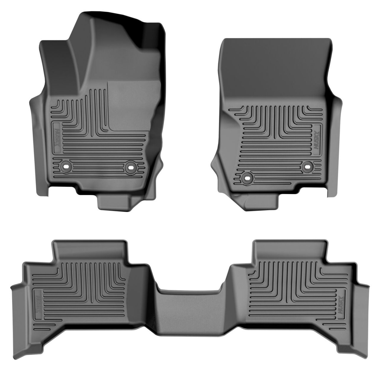 Weatherbeater - Front & 2nd Seat Floor Liners (99861) — primary image
