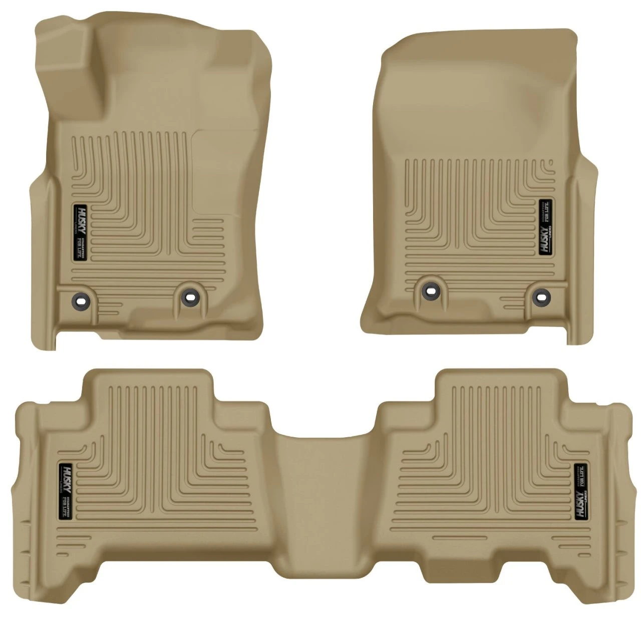 Weatherbeater - Front & 2nd Seat Floor Liners (99573) — primary image