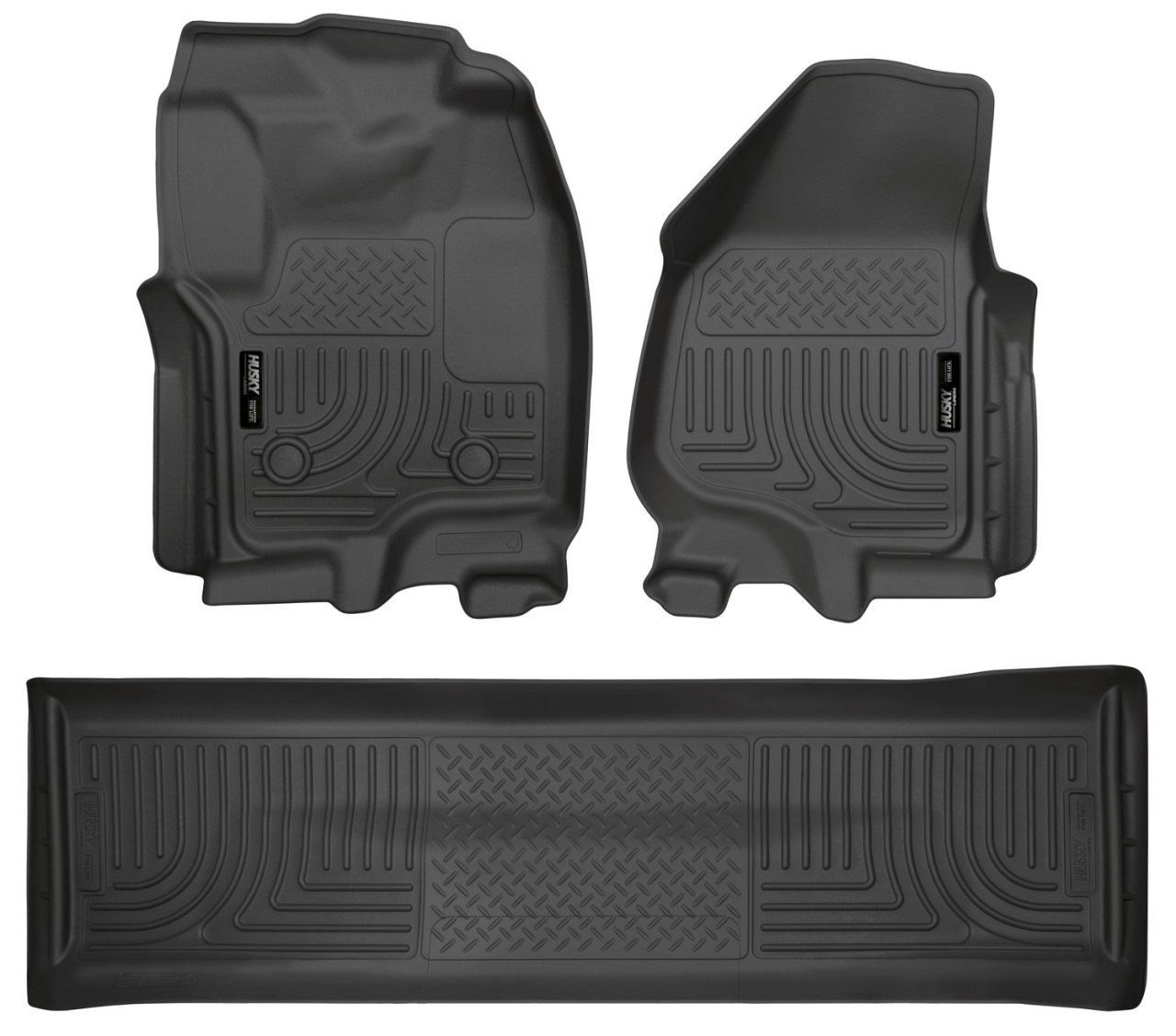Weatherbeater - Front & 2nd Seat Floor Liners (Footwell Coverage) (99711) — primary image