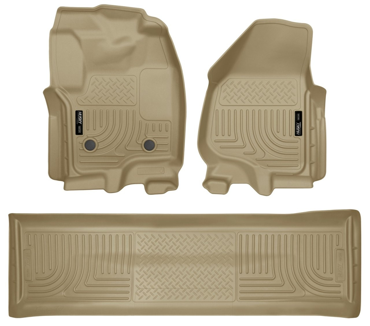 Weatherbeater - Front & 2nd Seat Floor Liners (Footwell Coverage) (99713) — primary image